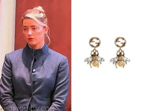 gucci bee pin johnny depp|Why Fans Are Convinced Amber Heard Is Copying Johnny Depp.